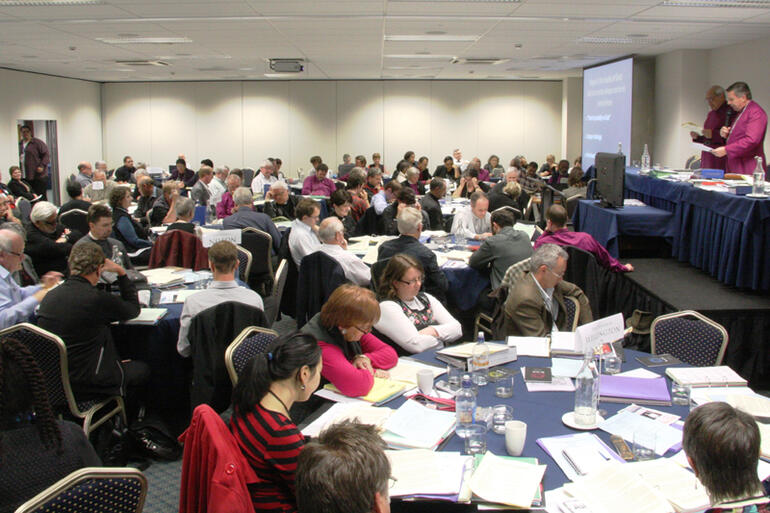 The General Synod is now gathered for business, and the business sessions began with the Archbishops' address. The General Synod is now gathered for business, and the business sessions began with the Archbishops' address.