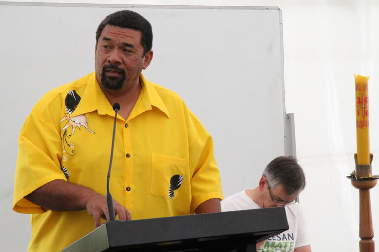 Fe'i Tevi calls on the church to move from sympathy to partnership. Fe'i Tevi calls on the church to move from sympathy to partnership.