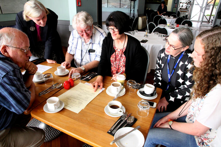 Tikanga Pakeha review nominations: Ian Pask, Bp Victoria Matthews, Canon Brian Bang, Dean Jo Kelly-Moore, Rev Deborah Broome, Sarah Crosse. 