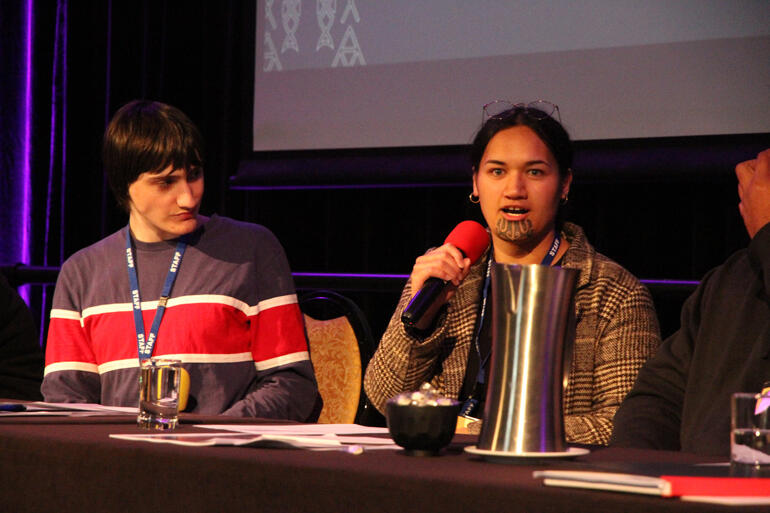 Tikanga Māori steward Jhaymeān Terekia talks about living with casual racism amongst her university community. Tikanga Māori steward Jhaymeān Terekia talks about living with casual racism amongst her university community.