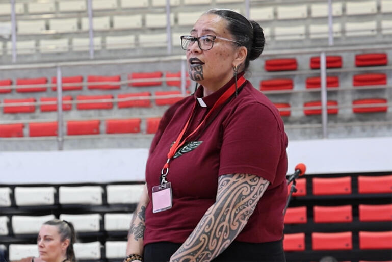 Rt Rev Susan Wallace Bishop of Te Hui Amorangi ki te Waipounamu moved Bill 11 on Ministry Standards at this year's General Synod Te Hīnota Whānui.