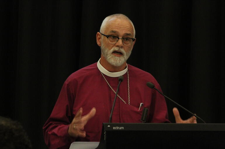 Bishop Jim White outlines the proposed new rites to replace confirmation.