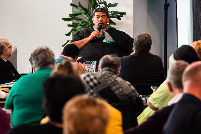 Fe'iloakitau Kaho Tevi says Te Pae Tawhiti has set off conversations in Polynesia on the future of theological education. Fe'iloakitau Kaho Tevi says Te Pae Tawhiti has set off conversations in Polynesia on the future of theological education.