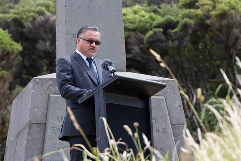 The Rev David Moko from the Baptist Church.