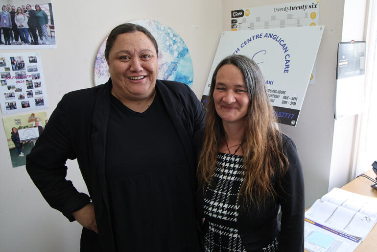 HARD programme peer support worker Tuahine Taylor and Te Whare Manaaki - South Centre manager Maryann Kuiti want to see Murihiku whānau thrive.