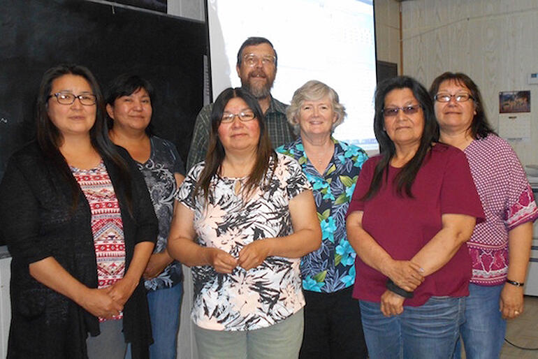 Oji-Cree Bible team members set out on their translation journey. Oji-Cree Bible team members set out on their translation journey.