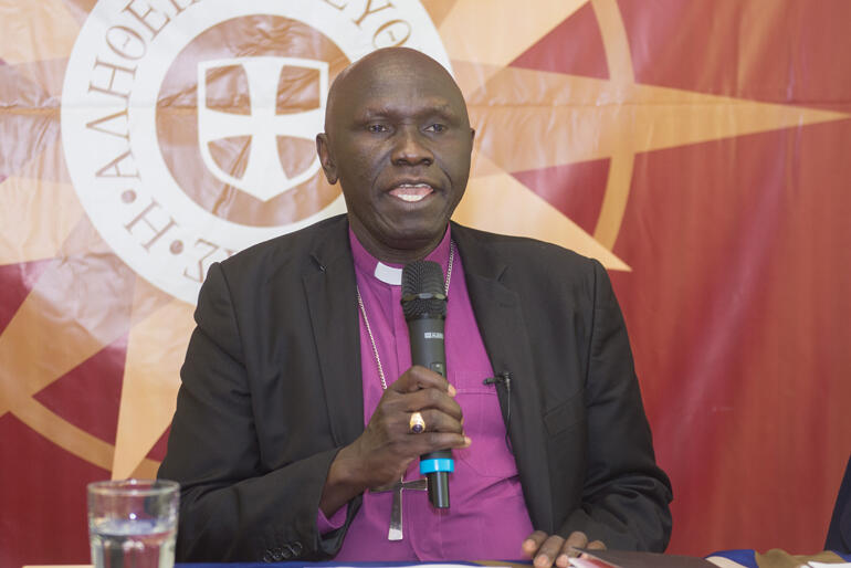 Anglican Communion Secretary General Bishop Anthony Poggo calls for radical hospitality to people displaced from home. Anglican Communion Secretary General Bishop Anthony Poggo calls for radical hospitality to people displaced from home.