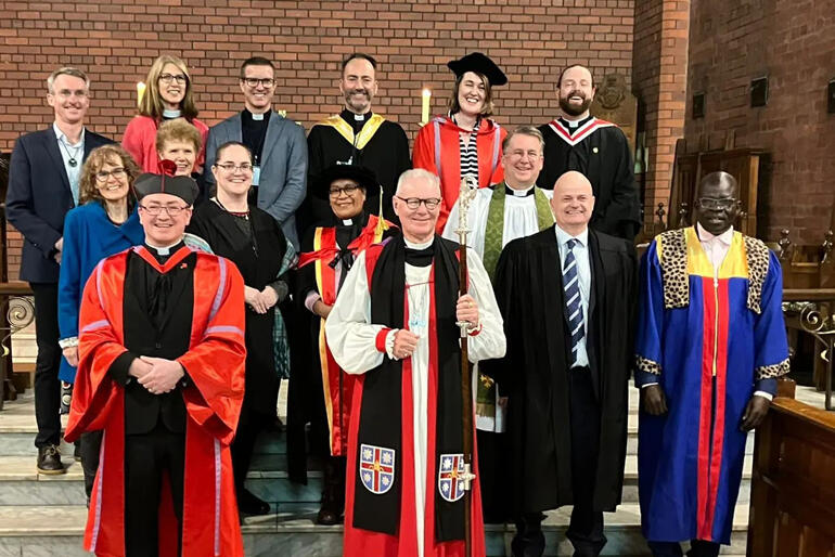 CUAC Oceania with NZers: V.Rev Dr Tony Curtis, Luke McClelland, Dr Penny Field, Rev Dr E. Mateiviti-Tulavu, Rev Cn. M. Wallace.