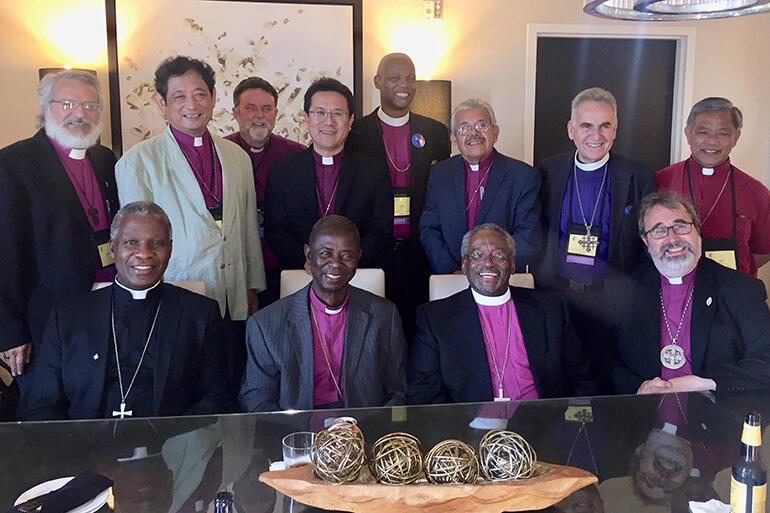 The Primates who took part in the International Guests Programme at the TEC General Convention. The Primates who took part in the International Guests Programme at the TEC General Convention.