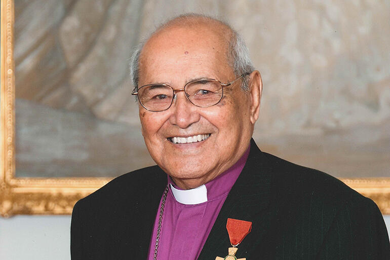 Archbishop Brown Turei. Archbishop Brown Turei.