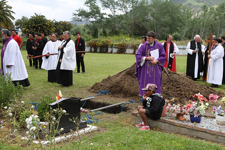 A young man unfazed by death.