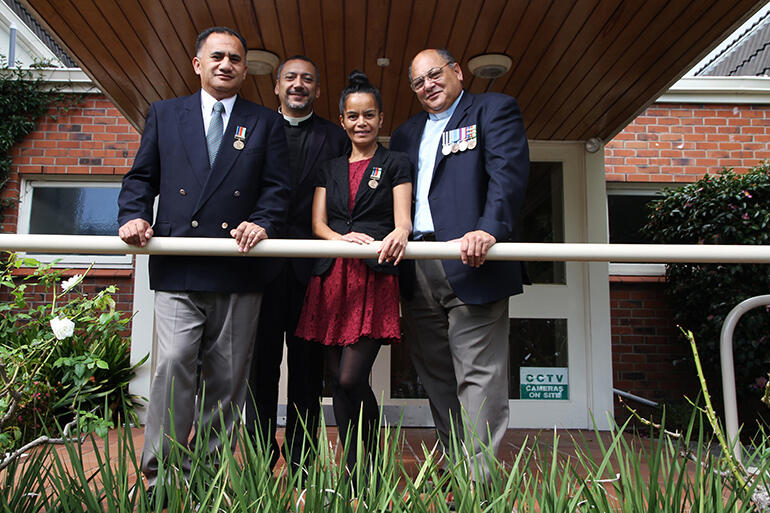 From Left: Colenso Eramiha, Katene Eruera, Mokaraka Hokianga, and Stan Pilbrow.