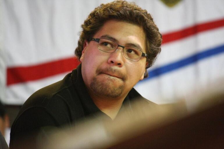 Vincent Nuku, Te Wai Pounamu Manu Kokiri, helped deliver the Kahui Rangatahi report. Vincent Nuku, Te Wai Pounamu Manu Kokiri, helped deliver the Kahui Rangatahi report.