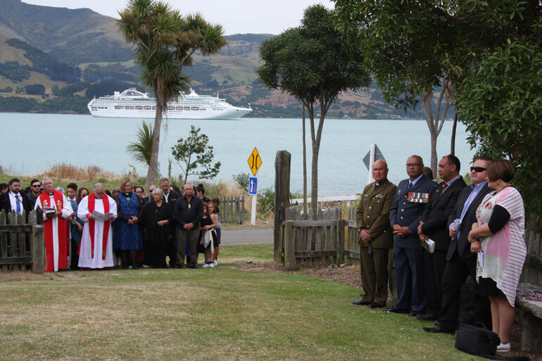 Richard Wallace was an Air Force man - and RNZAF officers welcomed him. Richard Wallace was an Air Force man - and RNZAF officers welcomed him.