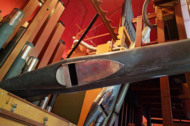 Dean Digby Wilkinson says the cathedral may have to recruit overseas expertise to repair the organ. Dean Digby Wilkinson says the cathedral may have to recruit overseas expertise to repair the organ.