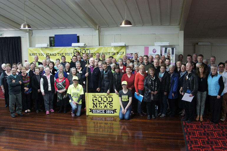 Otago and Southland Anglicans set their diocese on a new course at the Oamaru Club last weekend. Otago and Southland Anglicans set their diocese on a new course at the Oamaru Club last weekend.