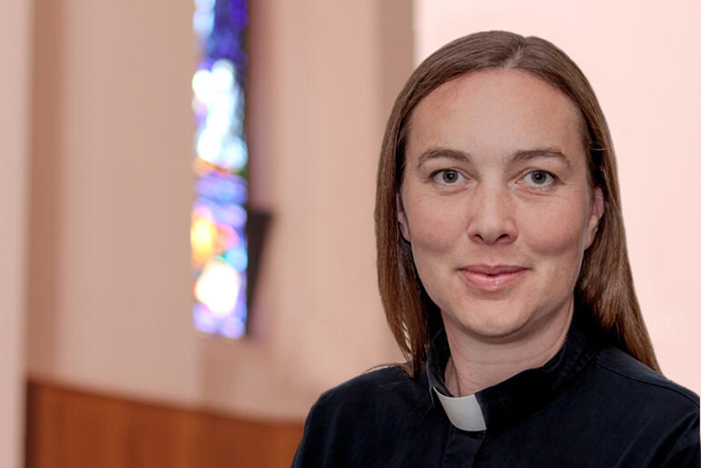 The Rev Canon Dr Ellie Sanderson - who has been elected as the Assistant Bishop of the Diocese of Wellington. The Rev Canon Dr Ellie Sanderson - who has been elected as the Assistant Bishop of the Diocese of Wellington.