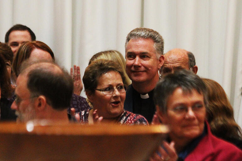 An announcement which brought delight: Lawrence Kimberley is the new Dean of Christchurch.