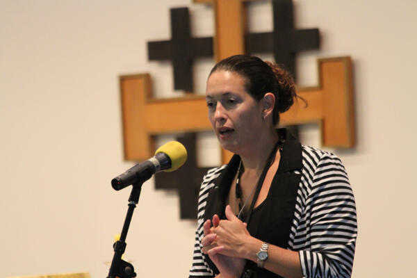 Suzie Sauer, who advised the SRG about dealing with the emotional consequences of redrawing the diocesan map. Suzie Sauer, who advised the SRG about dealing with the emotional consequences of redrawing the diocesan map.