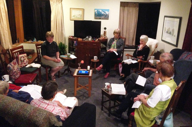 Travelling together as disciples – thanks partly to an iPad in the centre of the room. Travelling together as disciples – thanks partly to an iPad in the centre of the room.