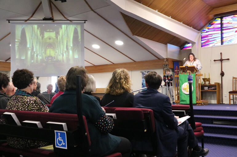 Synod member Tilly Flood advocates for her beloved cathedral.