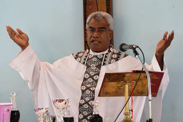 Fr Ben Tapelu is the new Vicar at All Saints' Apia.