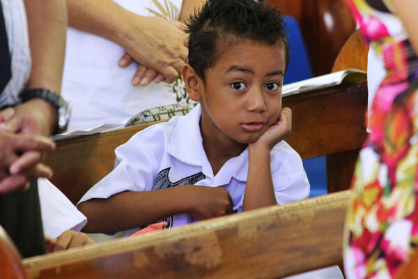 Philip Enari considers life's options.