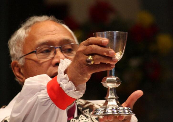 Bishop Winston Halapua: "After supper, he took the cup..." Bishop Winston Halapua: "After supper, he took the cup..."