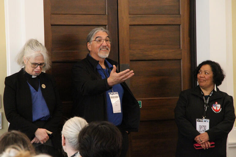 Rev Dr Ray Aldred from the Vancouver School of Theology justifies shifting tapu back. Rev Dr Ray Aldred from the Vancouver School of Theology justifies shifting tapu back.