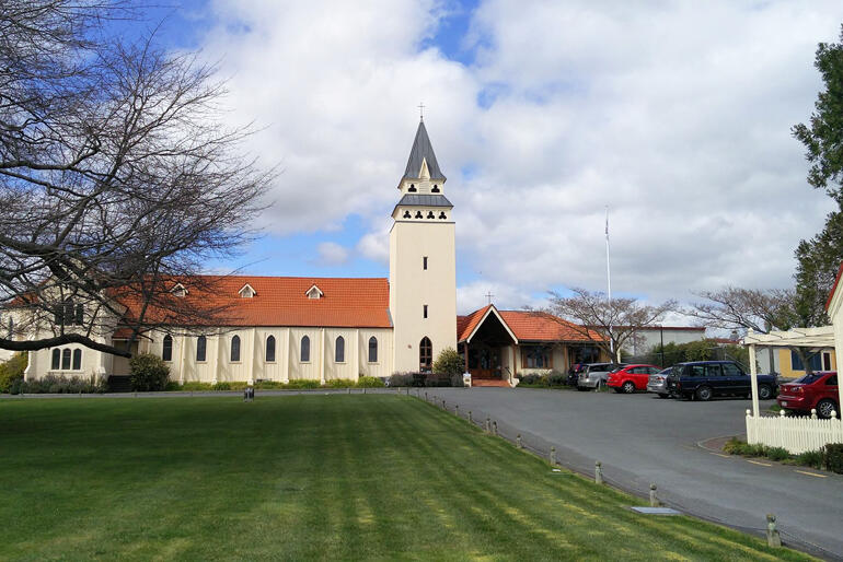 St Luke's Havelock North where Fr John Matthews and the parish team have generously hosted Hukarere's learning hub. St Luke's Havelock North where Fr John Matthews and the parish team have generously hosted Hukarere's learning hub.
