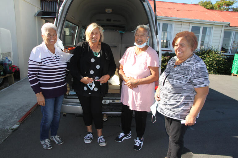 Some of the Pokapū Kai team: Rev Helen Gray, Archdeacon Mere Wallace, Rita Biddle and Maria Potaka. Some of the Pokapū Kai team: Rev Helen Gray, Archdeacon Mere Wallace, Rita Biddle and Maria Potaka.