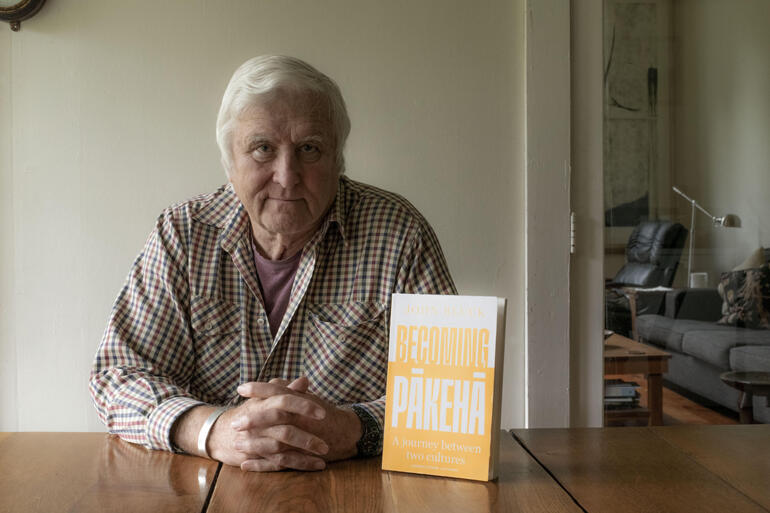 Bishop, author and media commentator Bishop John Bluck has written a new book on the bicultural journey titled 'Becoming Pākehā'. Bishop, author and media commentator Bishop John Bluck has written a new book on the bicultural journey titled 'Becoming Pākehā'.