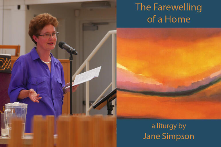 Dr Jane Simpson introduces the story behind her new liturgy to farewell a home at its launch on 20 February 2021. Dr Jane Simpson introduces the story behind her new liturgy to farewell a home at its launch on 20 February 2021.