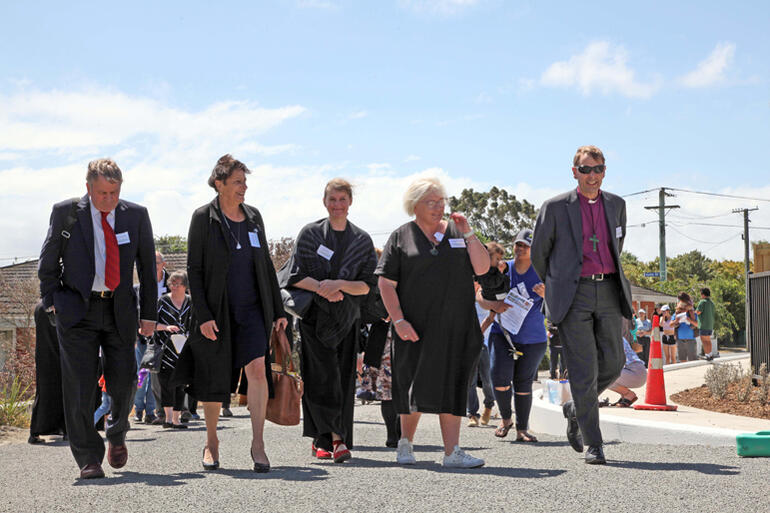 Stepping out: Christchurch Methodist and Anglican agencies join forces to bring a new vision of supported social housing to fruition. Stepping out: Christchurch Methodist and Anglican agencies join forces to bring a new vision of supported social housing to fruition.