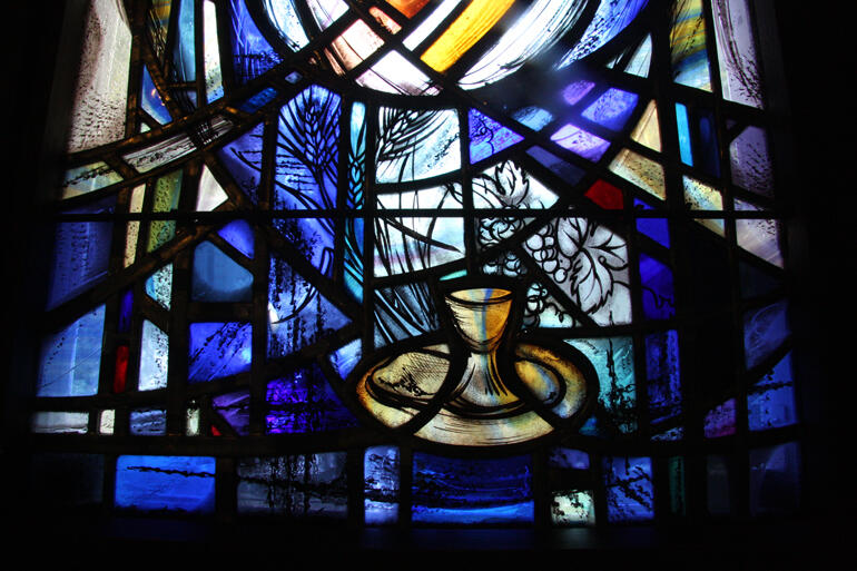 An upcoming Symposium will consider the role of spirituality in mental health. Photo: Beverley Shore Bennett window detail, Wellington Cathedral. An upcoming Symposium will consider the role of spirituality in mental health. Photo: Beverley Shore Bennett window detail, Wellington Cathedral.