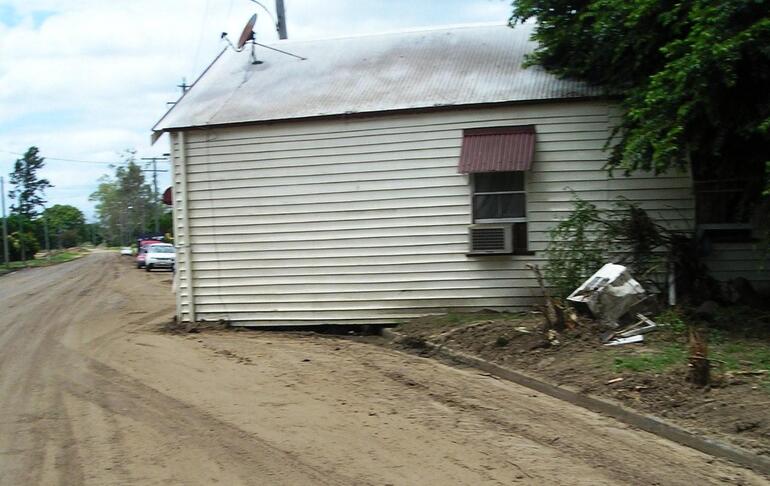 The power of the flood was such that houses around Grantham were plucked and driven from their foundations.