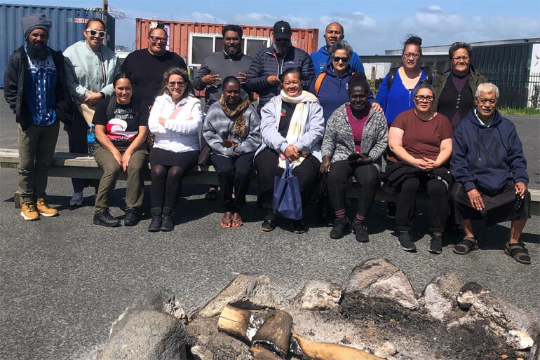 Delegates attending the WCC consultation on Creation care grab a photo during their visit to the Ahi Kaa team at Ihumātao in Auckland. Delegates attending the WCC consultation on Creation care grab a photo during their visit to the Ahi Kaa team at Ihumātao in Auckland.