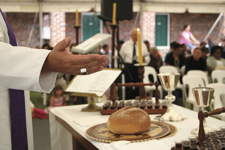 The Bread of Life and the Cup of Salvation.